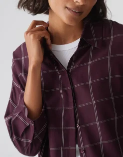 Damen OPUS Blusen^Hemdbluse Fudo Attire Lila Online Bestellen