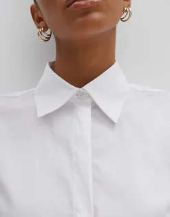 Damen OPUS Blusen^Hemdbluse Znowi Detail Weiß Online Bestellen