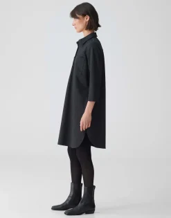 Damen OPUS Kleider^Hemdblusenkleid Wenso Schwarz Online Bestellen