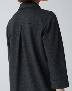 Damen OPUS Kleider^Hemdblusenkleid Wenso Schwarz Online Bestellen