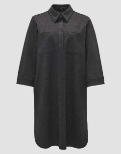 Damen OPUS Kleider^Hemdblusenkleid Wenso Schwarz Online Bestellen