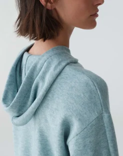 Damen OPUS Sweat^Hoodie Genulo Blau Online Bestellen