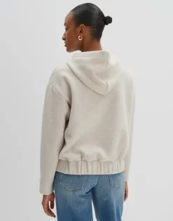 Damen OPUS Sweat^Hoodie Ulany Beige Online Bestellen