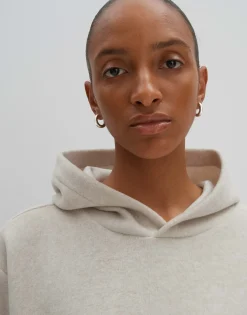 Damen OPUS Sweat^Hoodie Ulany Beige Online Bestellen