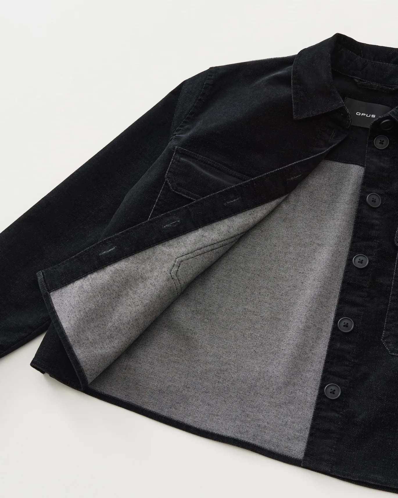 Damen OPUS Jacken / Mäntel^Jeansjacke Hedra Schwarz Online Bestellen