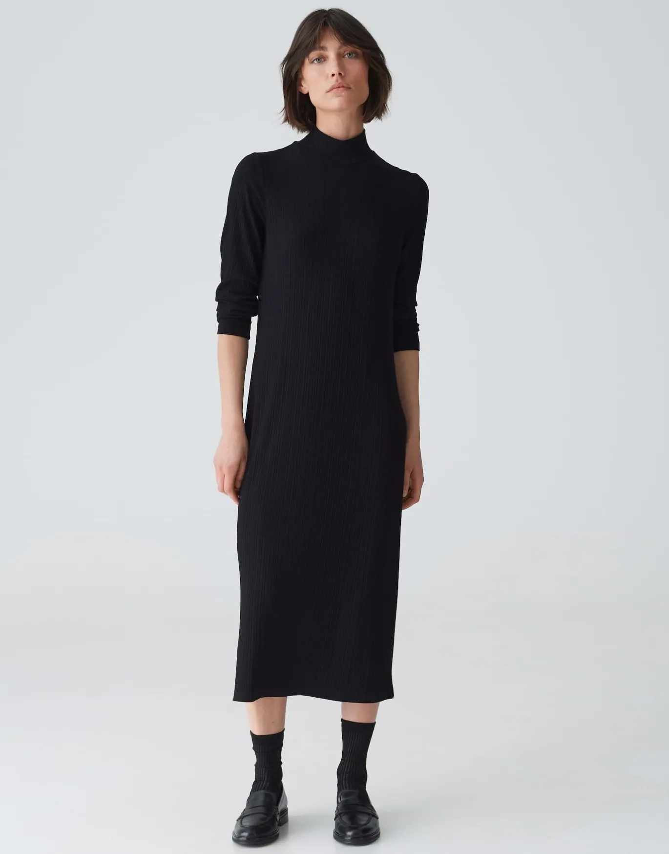 Damen OPUS Kleider^Jerseykleid Wipona Schwarz Online Bestellen