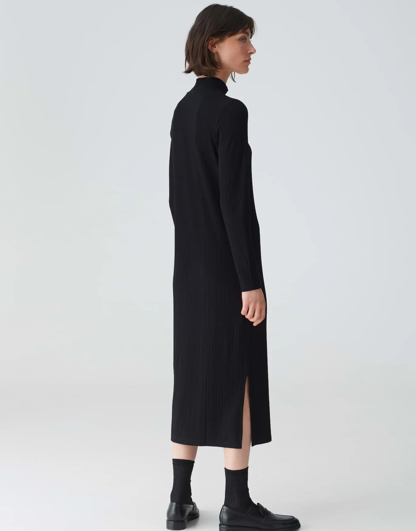 Damen OPUS Kleider^Jerseykleid Wipona Schwarz Online Bestellen