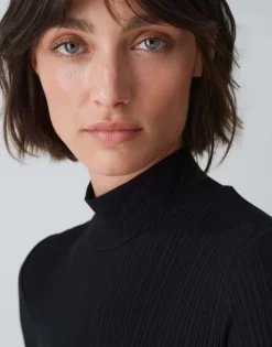 Damen OPUS Kleider^Jerseykleid Wipona Schwarz Online Bestellen