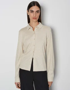 Damen OPUS Shirts^Jerseyshirt Kalexi Beige Online Bestellen