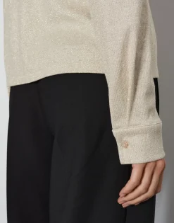 Damen OPUS Shirts^Jerseyshirt Kalexi Beige Online Bestellen