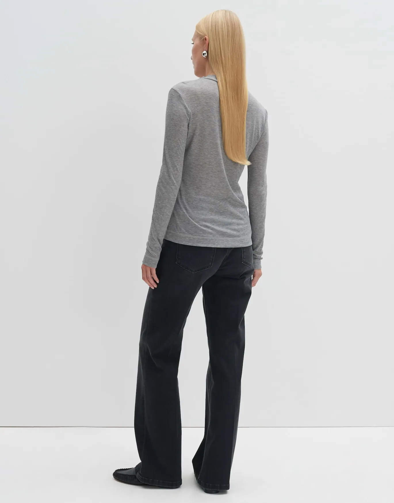 Damen OPUS Basics | Shirts^Jerseyshirt Kejandra Grau Online Bestellen