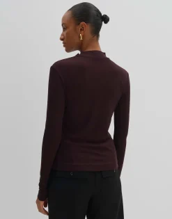 Damen OPUS Basics | Shirts^Jerseyshirt Kejandra Lila Online Bestellen