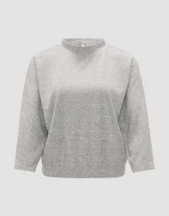 Damen OPUS Shirts^Jerseyshirt Sastepy Grau Online Bestellen