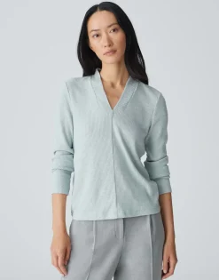 Damen OPUS Shirts^Jerseyshirt Somoko Blau Online Bestellen