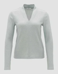 Damen OPUS Shirts^Jerseyshirt Somoko Blau Online Bestellen