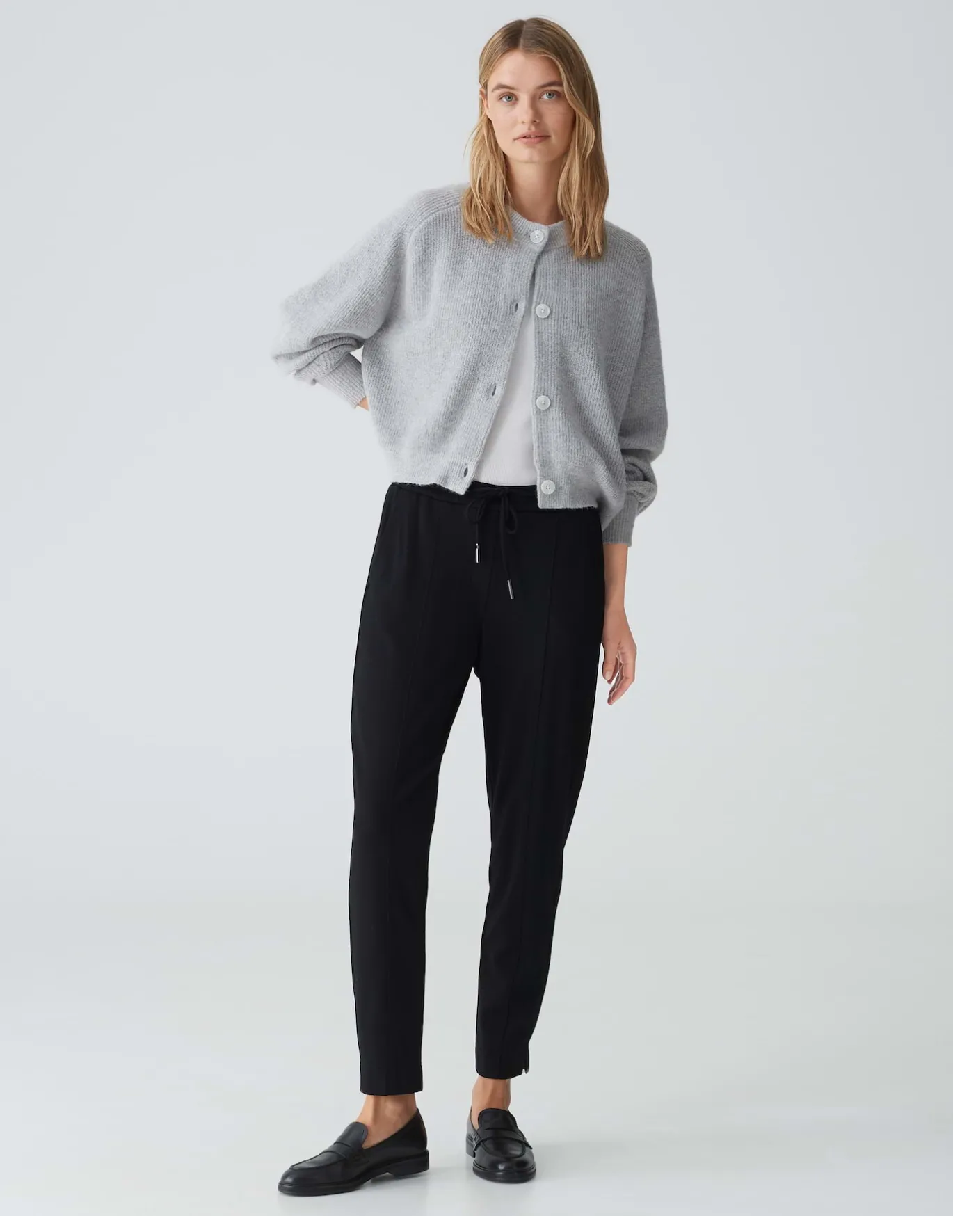 Damen OPUS Hosen^Jogpants Elopa Remix Schwarz Online Bestellen