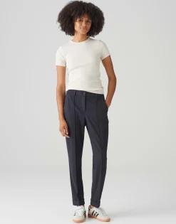 Damen OPUS Hosen^Jogpants Melina Remix Blau Online Bestellen