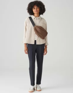 Damen OPUS Hosen^Jogpants Melina Remix Blau Online Bestellen