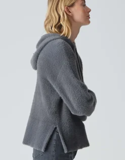 Damen OPUS Strick^Kapuzenpullover Pidlona Grau Online Bestellen