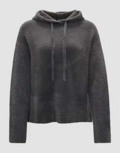Damen OPUS Strick^Kapuzenpullover Pidlona Grau Online Bestellen