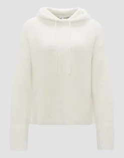 Damen OPUS Strick^Kapuzenpullover Pidlona Weiß Online Bestellen