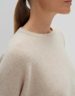 Damen OPUS Strick^Kaschmir Pullover Tjade Beige Online Bestellen