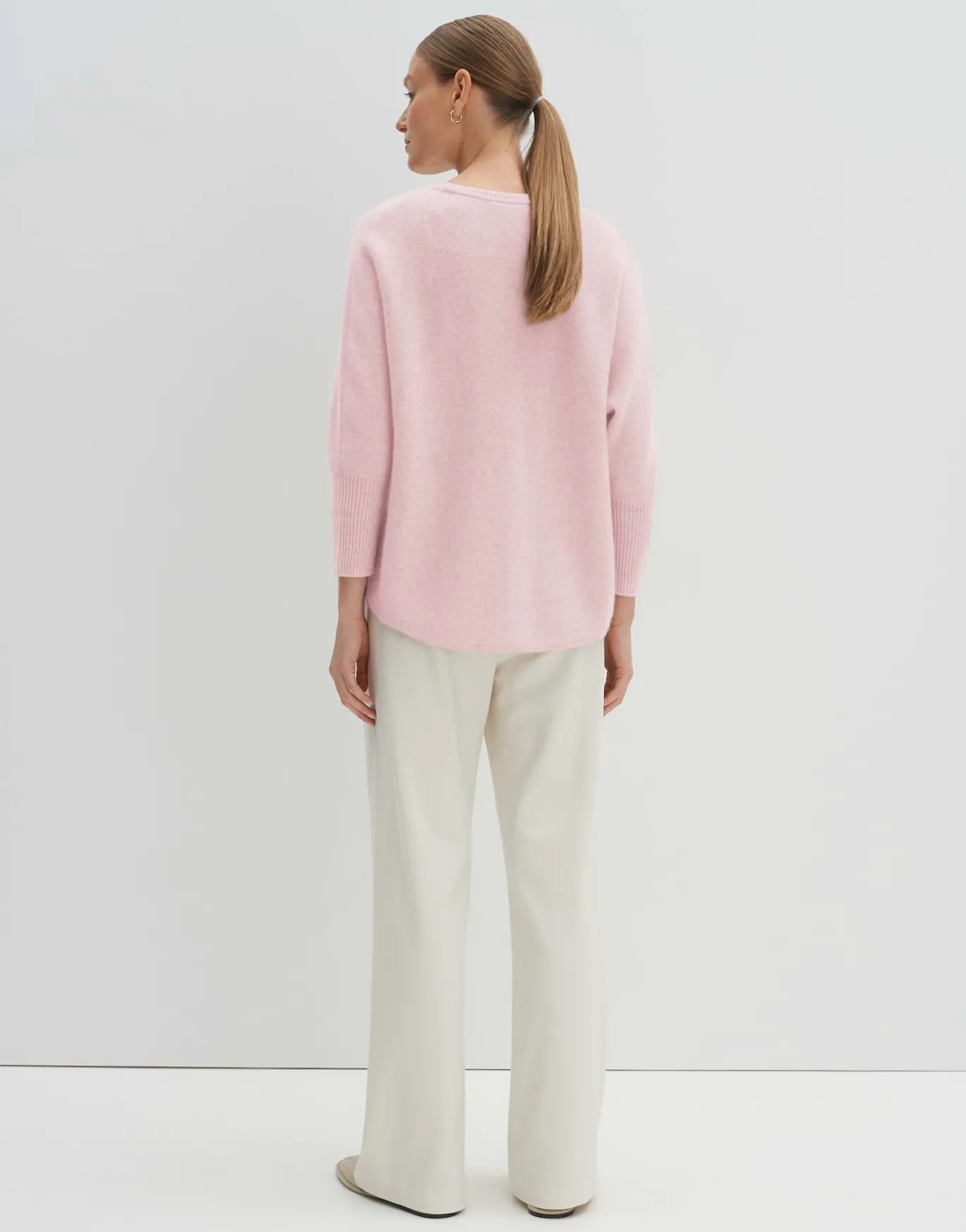 Damen OPUS Strick^Kaschmir Pullover Tjade Rosé Online Bestellen