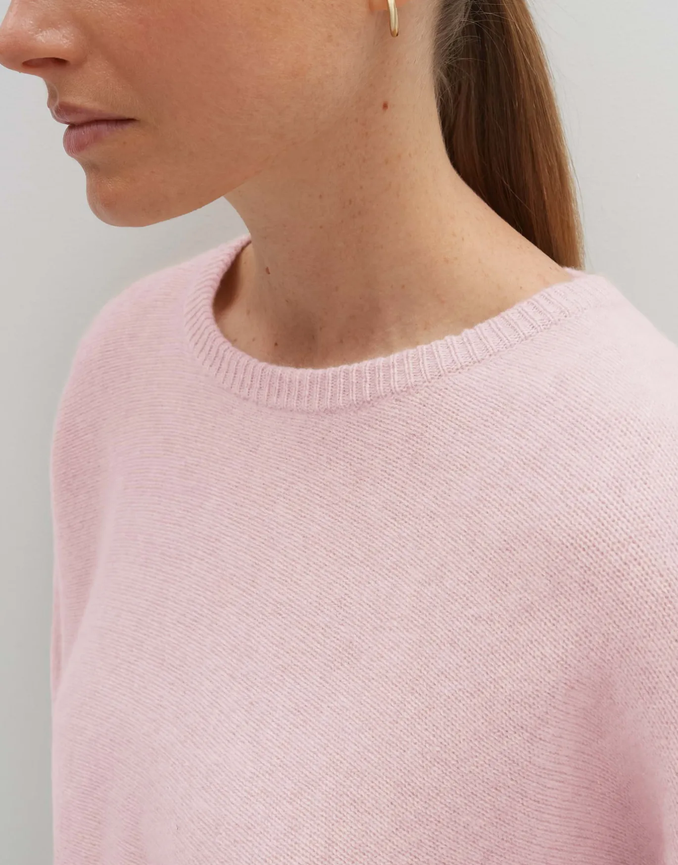 Damen OPUS Strick^Kaschmir Pullover Tjade Rosé Online Bestellen