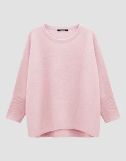Damen OPUS Strick^Kaschmir Pullover Tjade Rosé Online Bestellen