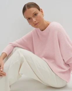 Damen OPUS Strick^Kaschmir Pullover Tjade Rosé Online Bestellen