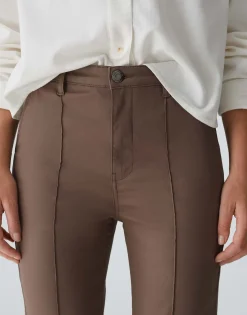 Damen OPUS Hosen | Jeans^Kick Flared Jeans Ekala Braun Online Bestellen