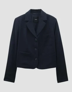 Damen OPUS Blazer / Westen^Kurzblazer Nyoto Blau Online Bestellen