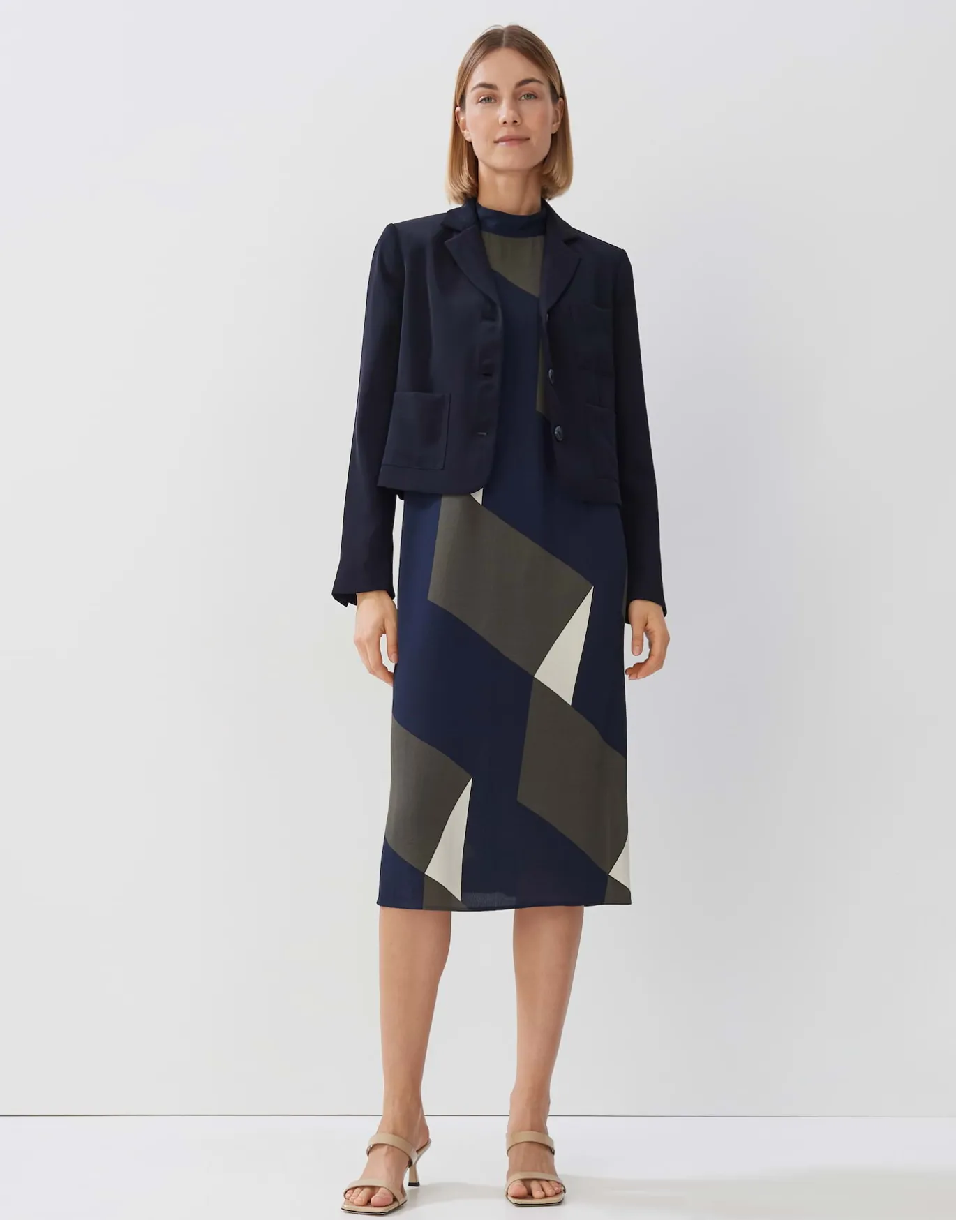 Damen OPUS Blazer / Westen^Kurzblazer Nyoto Blau Online Bestellen