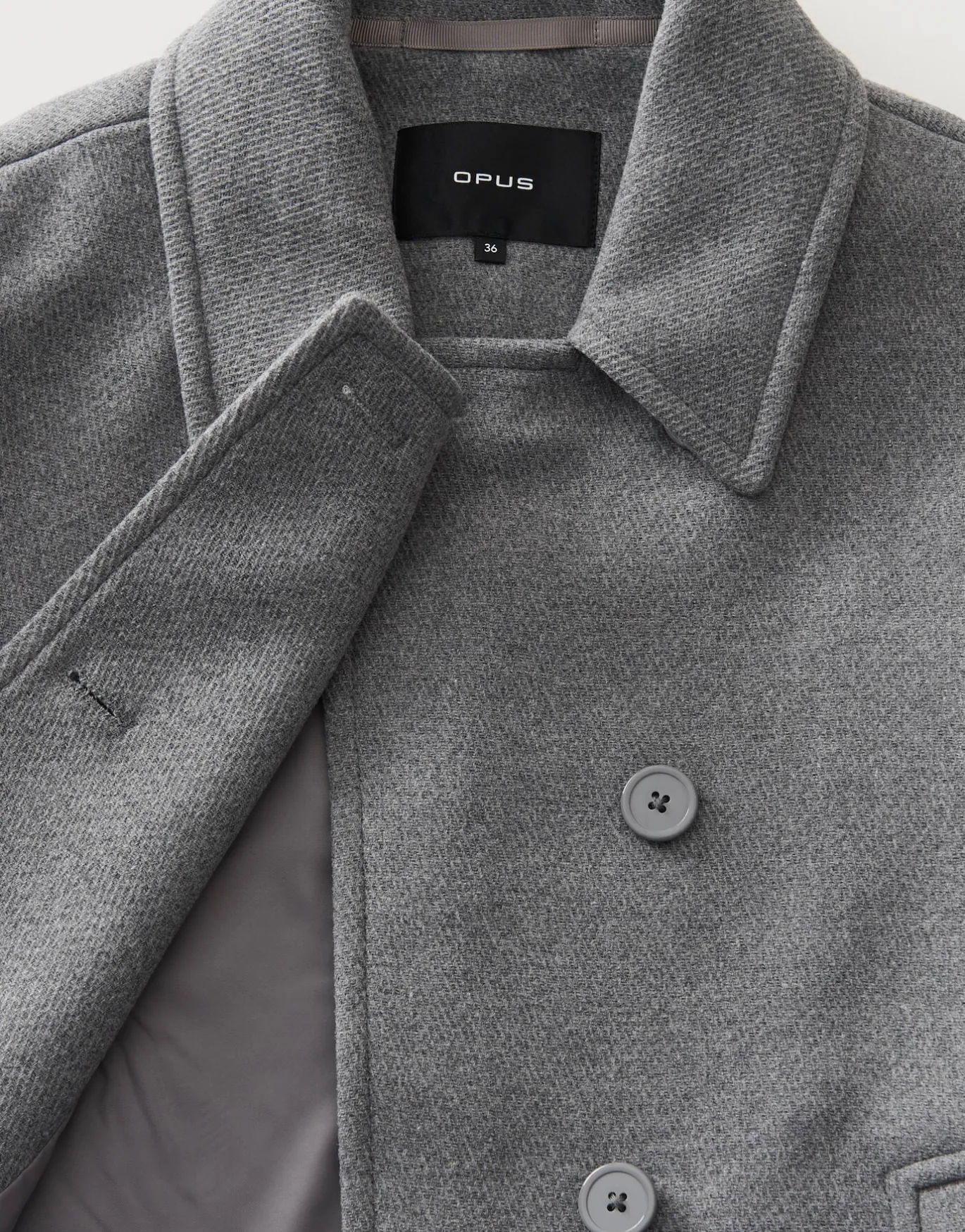 Damen OPUS Jacken / Mäntel^Kurzjacke Hajona Grau Online Bestellen