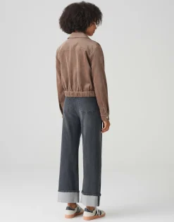 Damen OPUS Jacken / Mäntel | Blazer / Westen^Kurzjacke Hanju Braun Online Bestellen