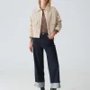 Damen OPUS Jacken / Mäntel | Blazer / Westen^Kurzjacke Hennja Beige Online Bestellen