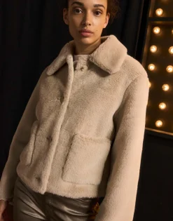 Damen OPUS Jacken / Mäntel^Kurzjacke Herrisa Beige Online Bestellen