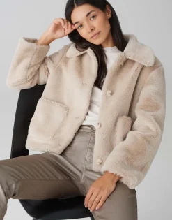 Damen OPUS Jacken / Mäntel^Kurzjacke Herrisa Beige Online Bestellen