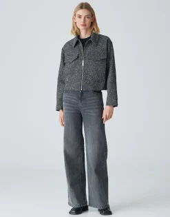 Damen OPUS Jacken / Mäntel^Kurzjacke Jasko Schwarz Online Bestellen