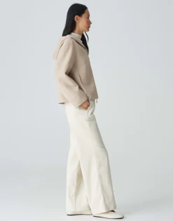 Damen OPUS Jacken / Mäntel | Blazer / Westen^Kurzjacke Jetty Beige Online Bestellen