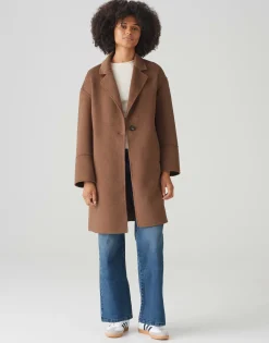 Damen OPUS Jacken / Mäntel^Kurzmantel Hatilde Braun Online Bestellen