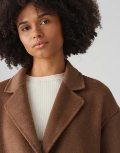 Damen OPUS Jacken / Mäntel^Kurzmantel Hatilde Braun Online Bestellen