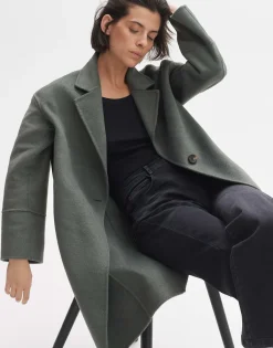 Damen OPUS Jacken / Mäntel^Kurzmantel Hatilde Grün Online Bestellen