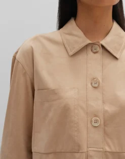 Damen OPUS Blusen^Langarmbluse Zelura Beige Online Bestellen