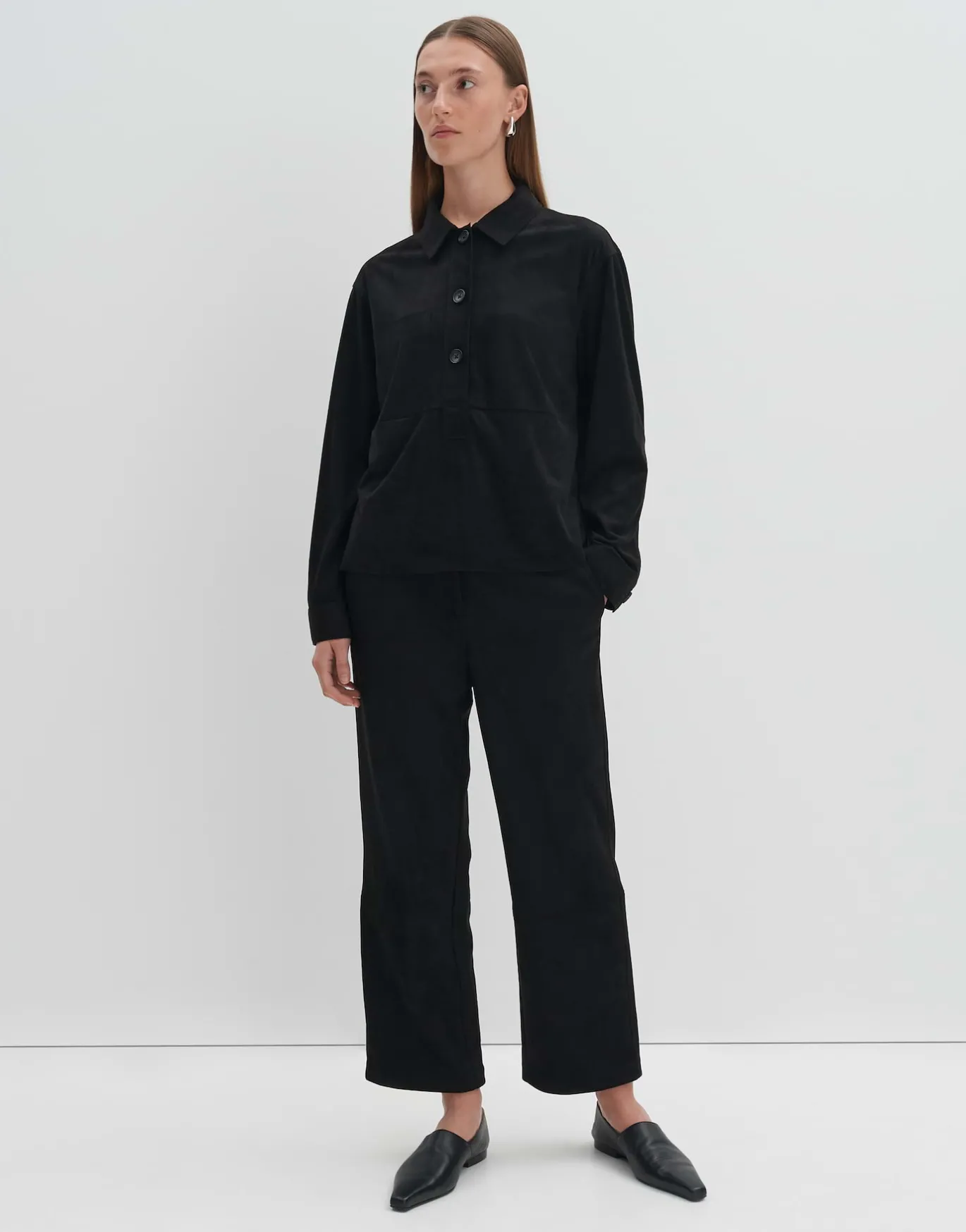 Damen OPUS Blusen^Langarmbluse Zelura Schwarz Online Bestellen