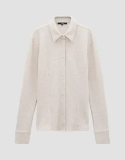 Damen OPUS Blusen^Langarmbluse Zunara Beige Online Bestellen