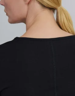 Damen OPUS Basics | Shirts^Langarmshirt Kalia Schwarz Online Bestellen