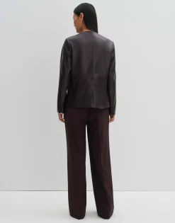 Damen OPUS Blazer / Westen^Lederblazer Noebe Rot Online Bestellen