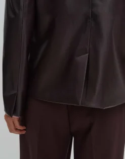 Damen OPUS Blazer / Westen^Lederblazer Noebe Rot Online Bestellen