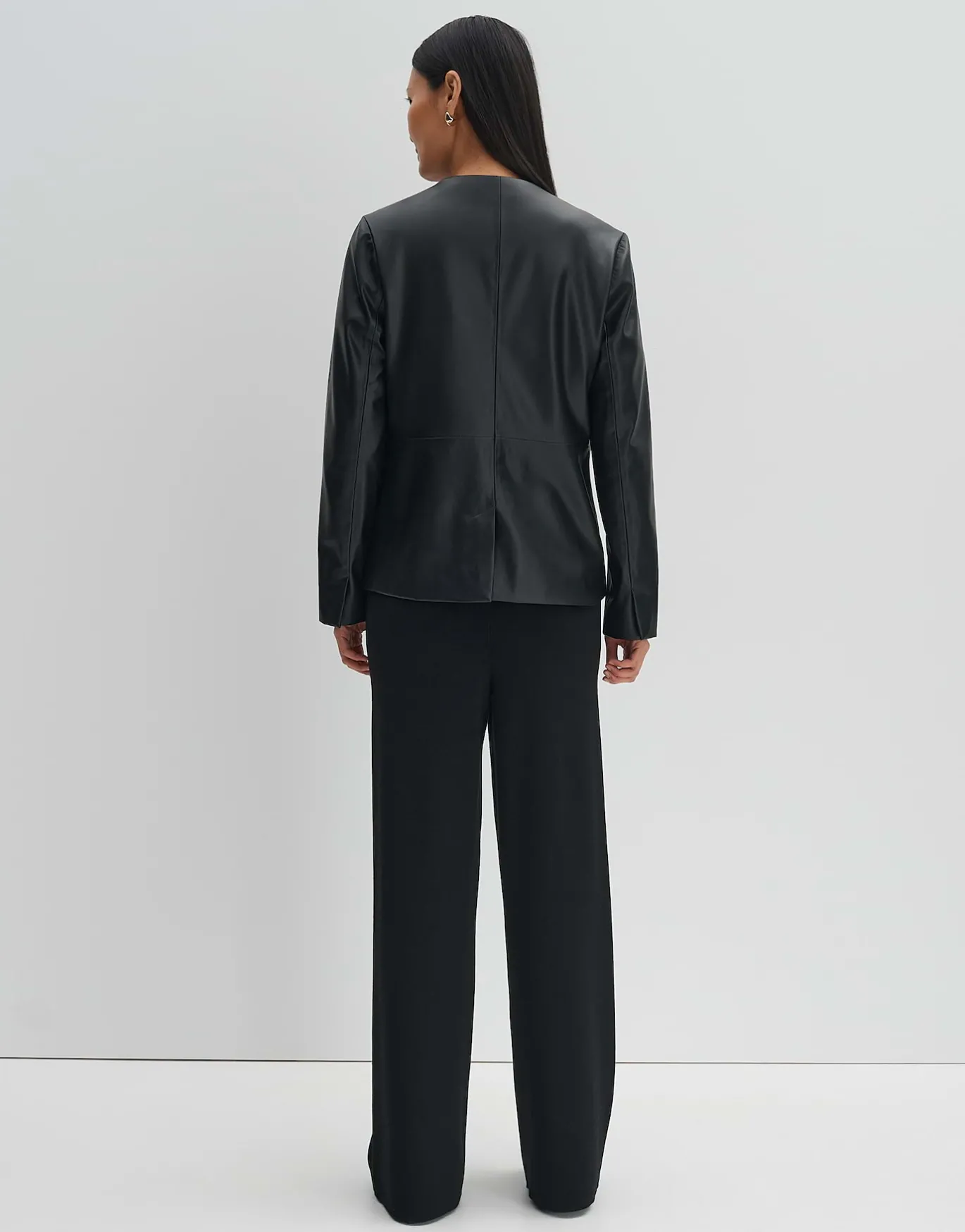 Damen OPUS Blazer / Westen^Lederblazer Noebe Schwarz Online Bestellen